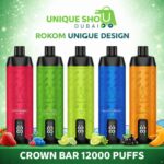 Al Fakher Crown Bar Sound 12000 Puffs Disposable Vape | Fast Delivery Dubai UAE