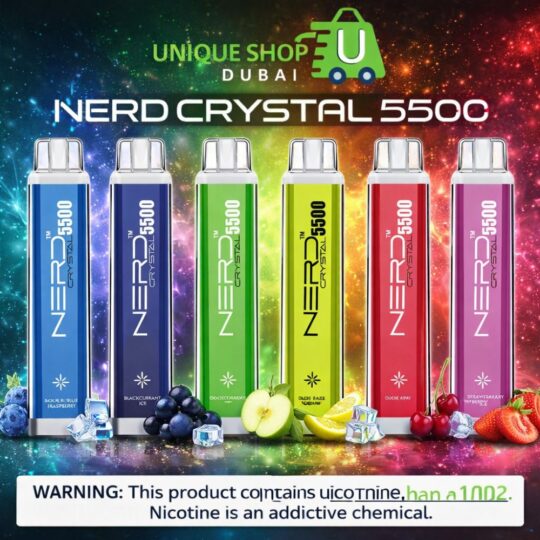 Nerd Crystal 5500 Puffs Disposable Vape