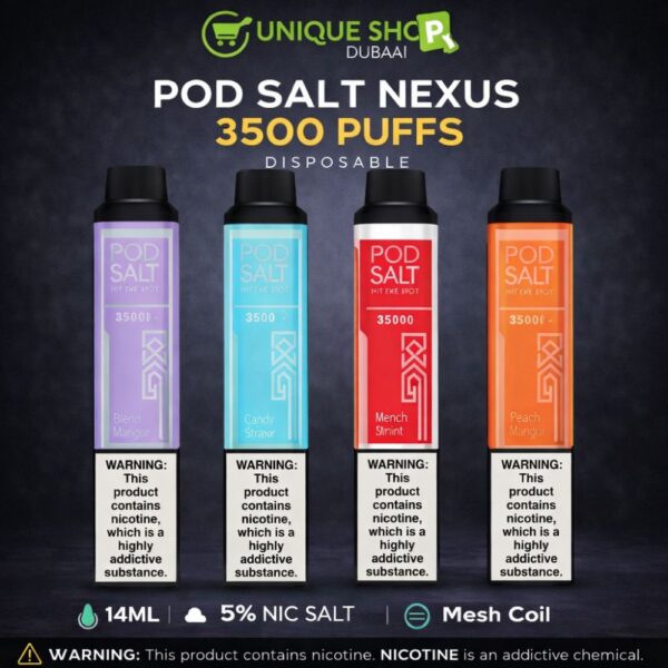 Pod Salt Nexus 3500 Puffs Disposable Vape
