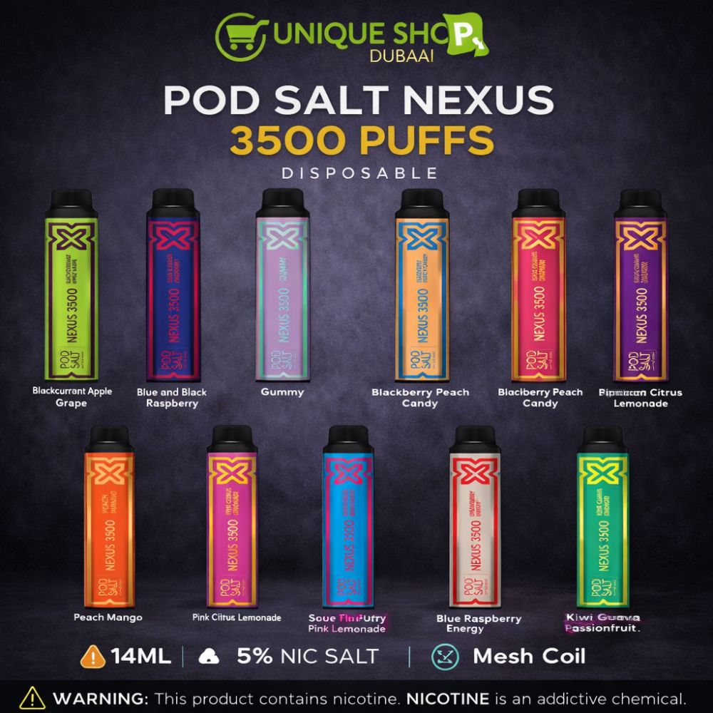 Pod Salt Nexus 3500 Puffs Disposable Vape