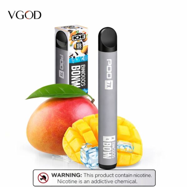 VGOD Pod 1K Disposable Vape 1000 Puffs 20mg Salt Nic – Tropical Mango