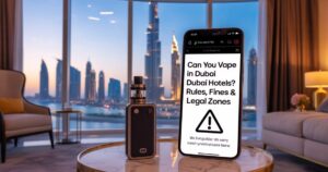 Can You Vape in Dubai Hotels? Rules, Fines & Legal Zones 2026