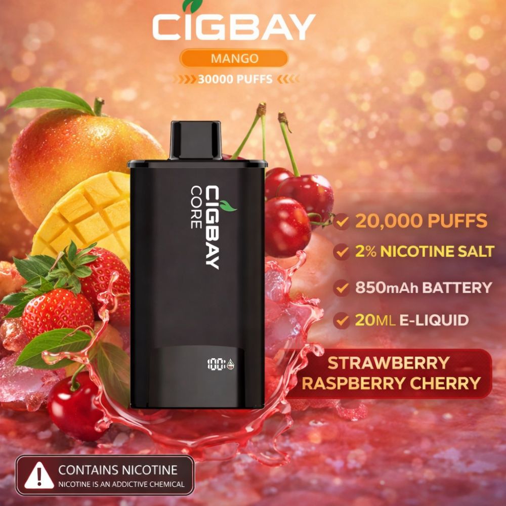 Cigbay Core 30K Puffs Prefilled Pod Kit 20mg Nicotine