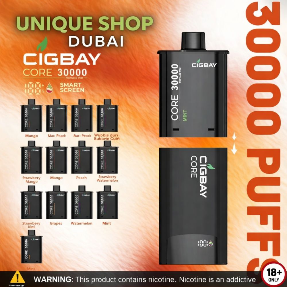 Cigbay Core 30K Puffs Prefilled Pod Kit 20mg Nicotine
