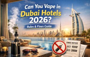 Can You Vape in Dubai Hotels 2026? Rules & Fines Guide