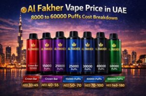 Al Fakher Vape Price in UAE: 8000 to 60000 Puffs Cost Breakdown